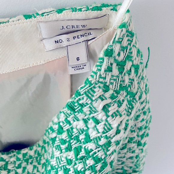 J. Crew No.2 Pencil Skirt in Green - Picture 4 of 4